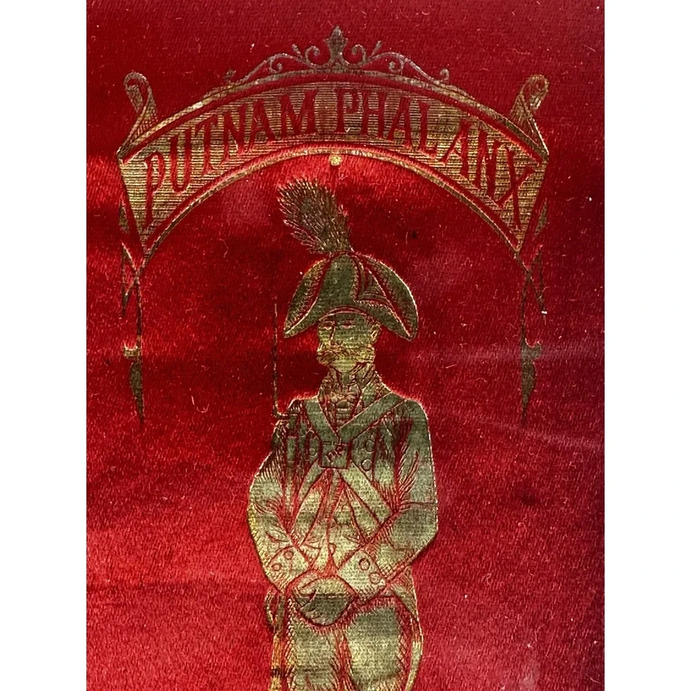 Antique Putnam Phalanx‎ Hartford CT Veterans Ribbon Military Dared To Follow